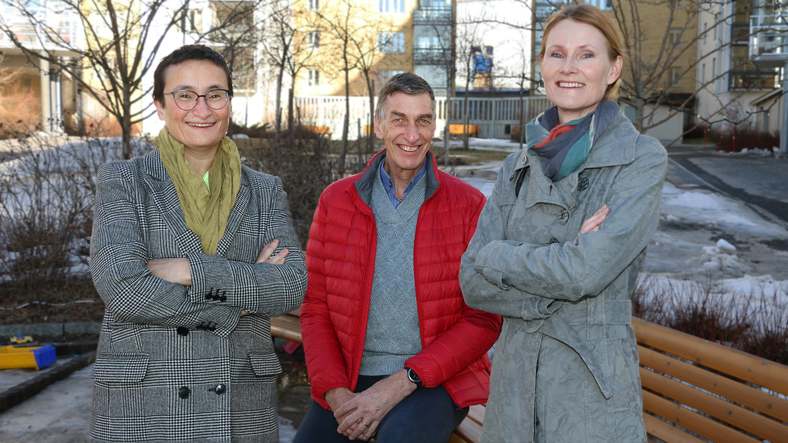 Virginia Dignum, Frank Dignum och Helena Lindgren, alla professorer på Institutionen för datavetenskap.