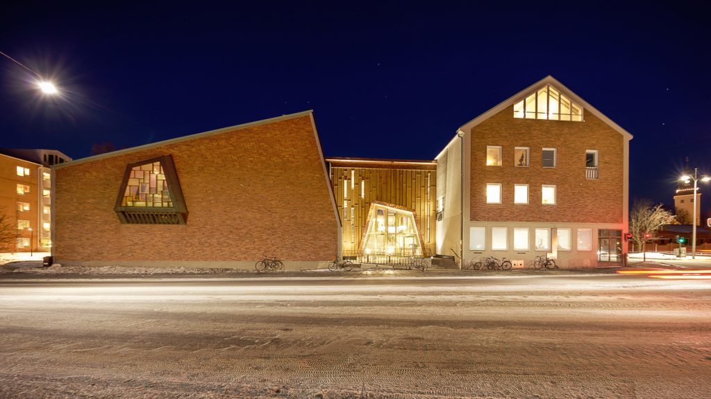 Innovationshuset The Great Northern blir först ut i Skellefteå med 5G. Foto: Paulina Holmgren.