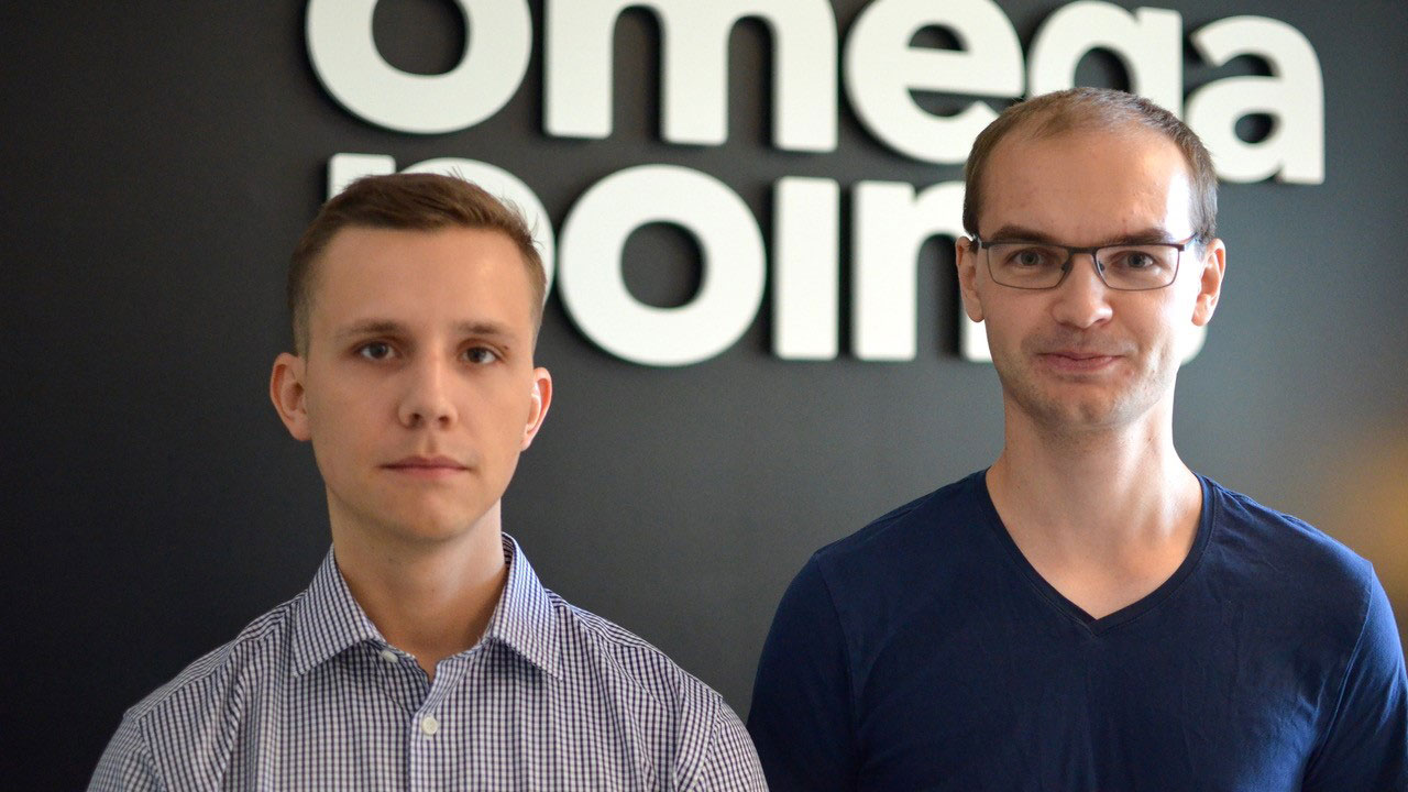 Nils Hedin och Emil Westin, trainees hos Omegapoint.