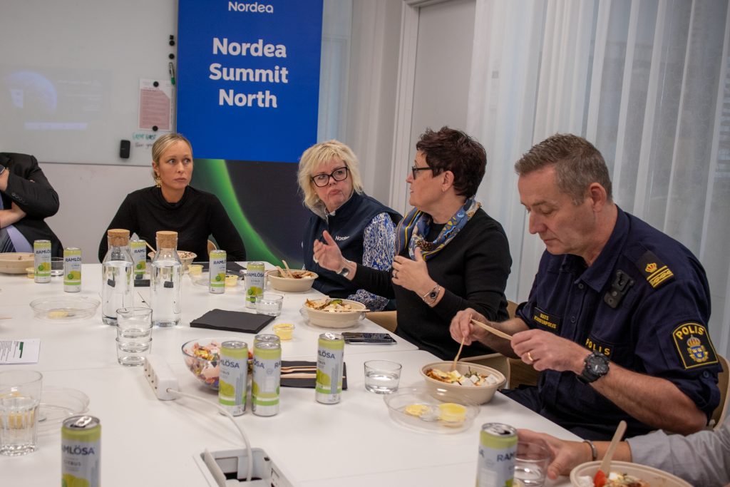 Rundabordssamtal vid Nordea Summit North