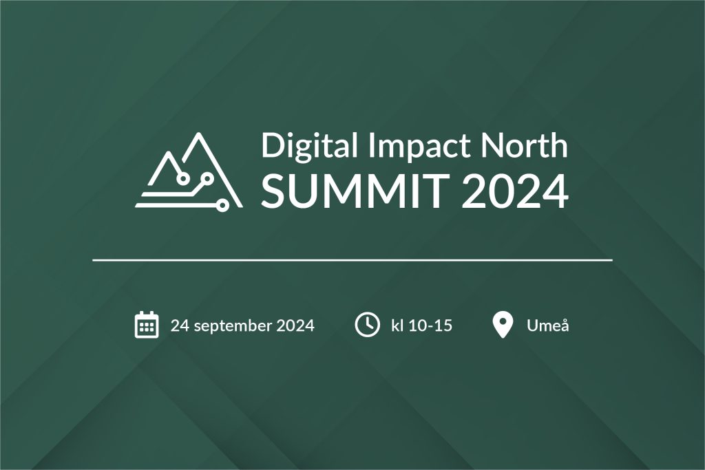 Banner för Digital Impact North Summit 2024